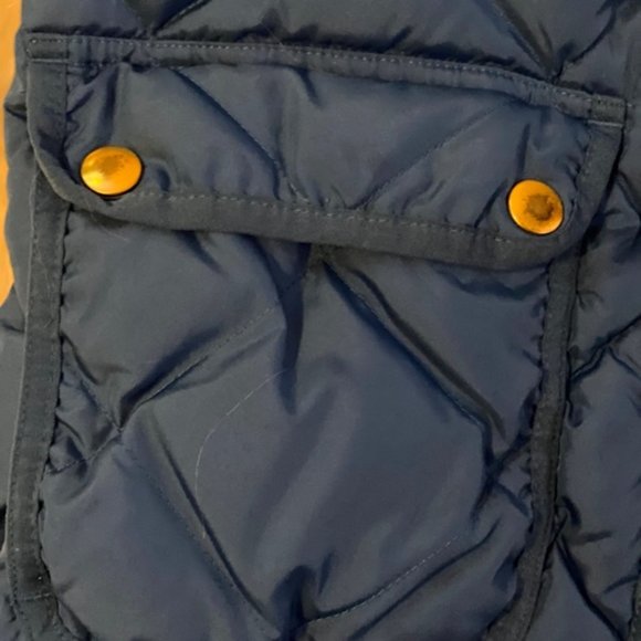 J. Crew Bright Royal Blue Quilted Puffer Vest - Picture 6 of 8